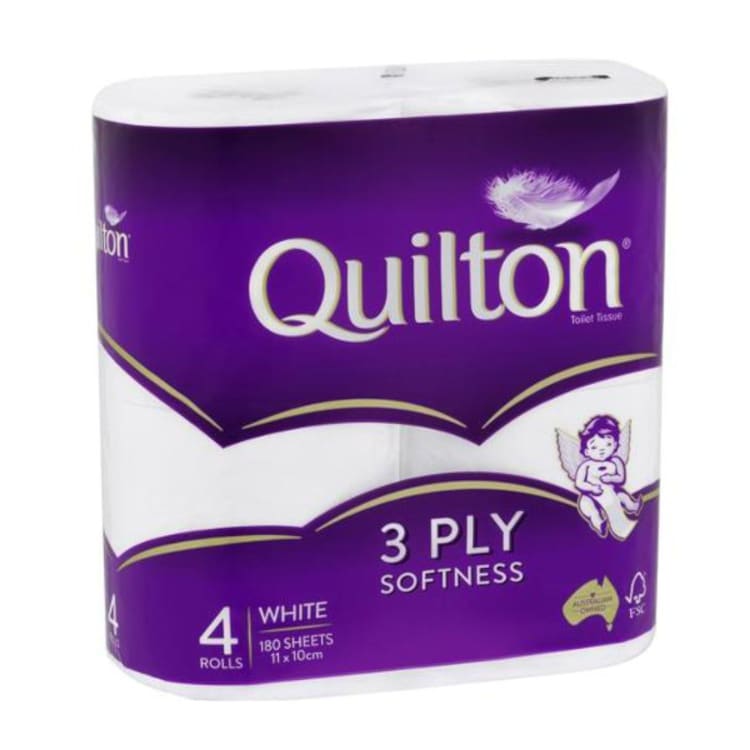Quilton Toilet Roll 3Ply Classic White