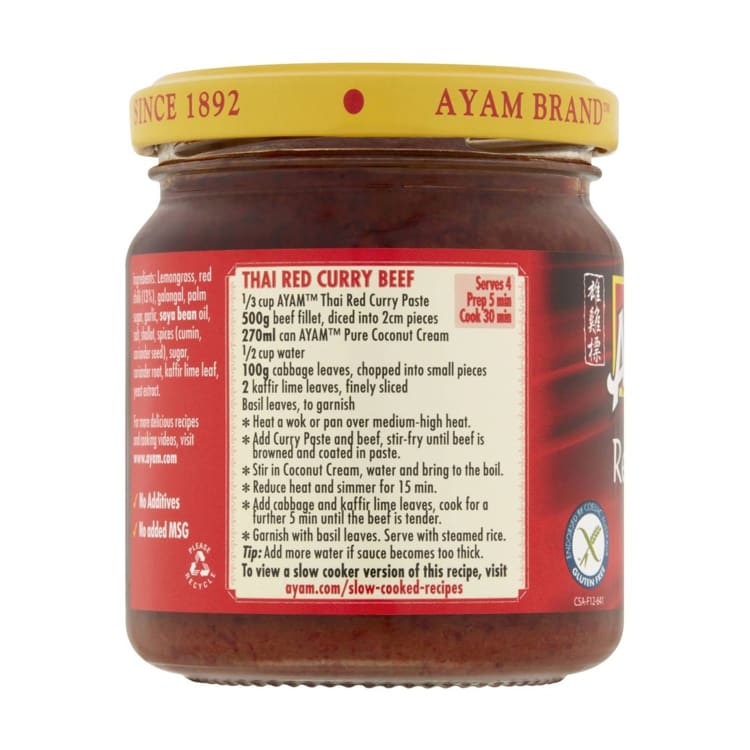 Ayam Paste Thai Red Curry