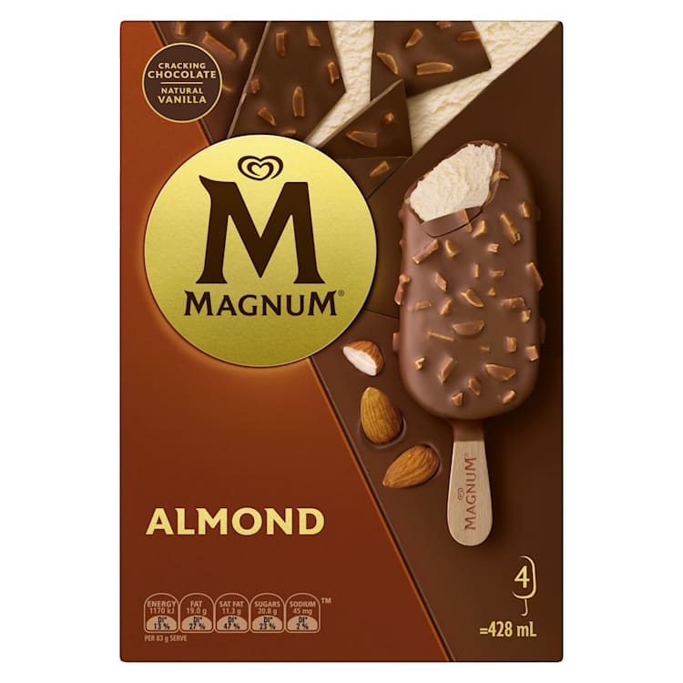 Magnum Almond Ice Cream Dessert Sticks