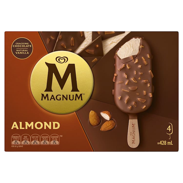 Magnum Almond Ice Cream Dessert Sticks