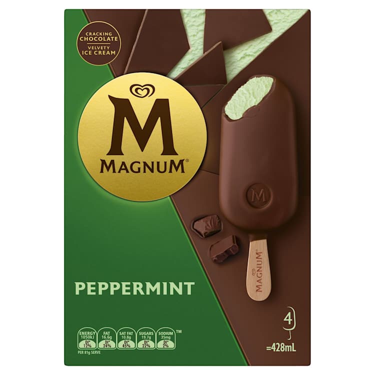 Magnum Peppermint Ice Cream