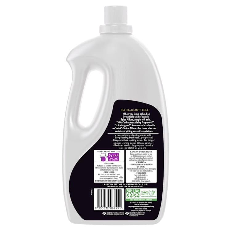 Fluffy Fragrance Temptations Fabric Softener Spice Allure