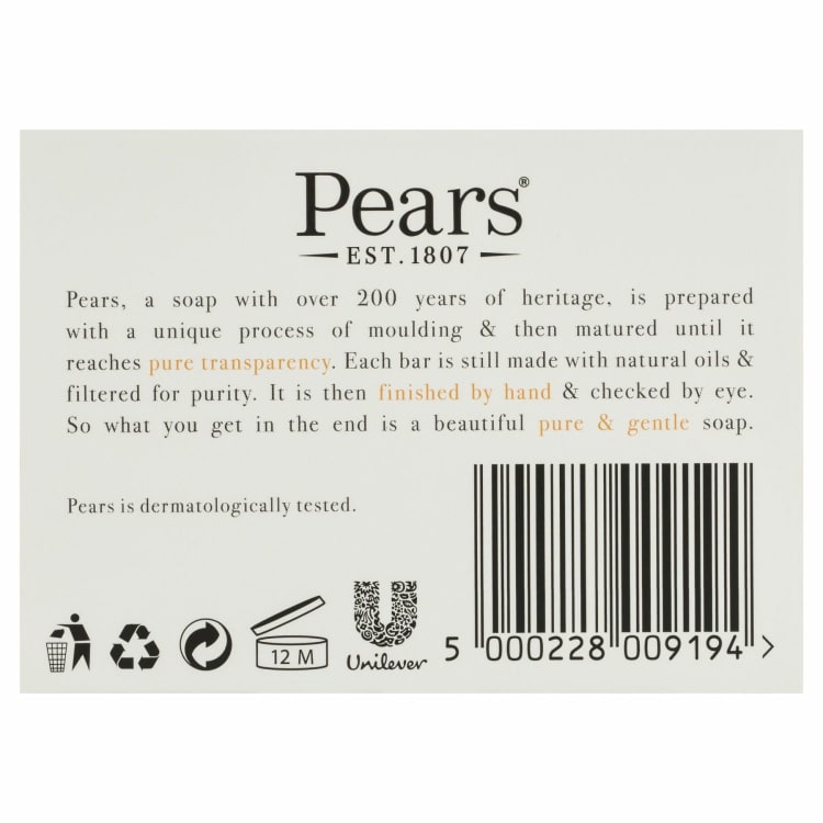 Pears Transparent Soap
