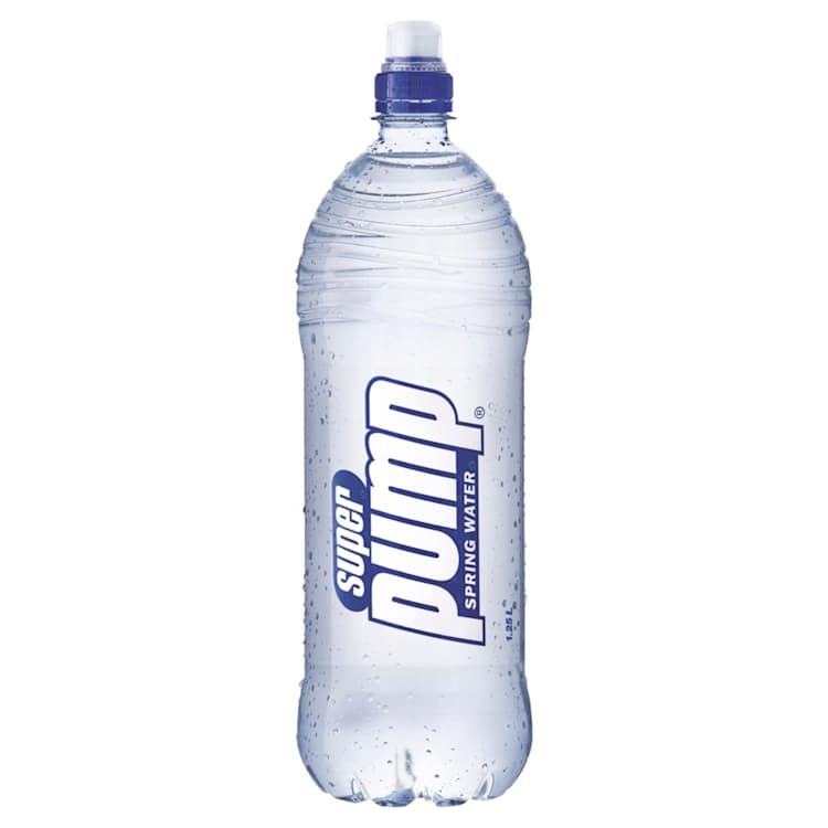Pump Spring Water Bottle