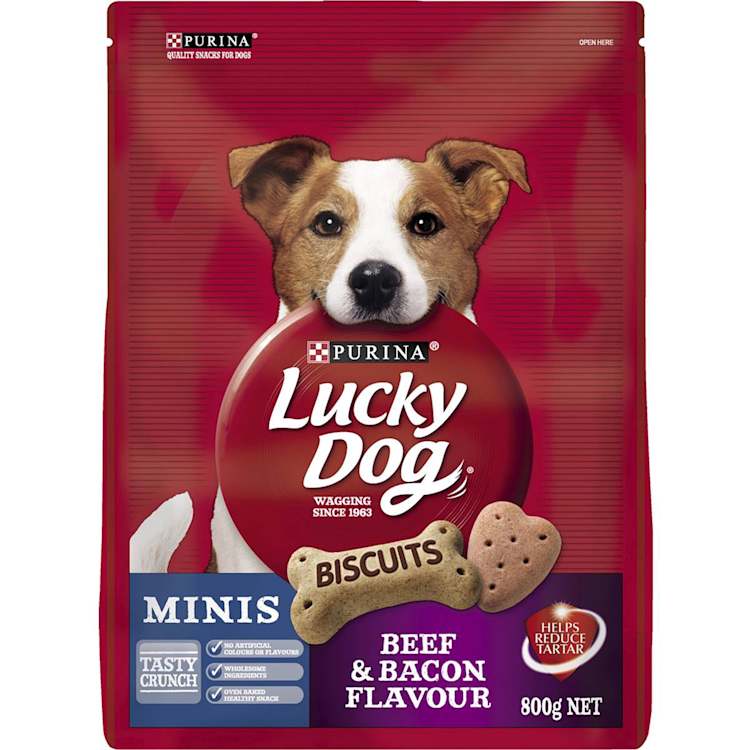 Purina Lucky Dog Beef Bacon Mini Bones
