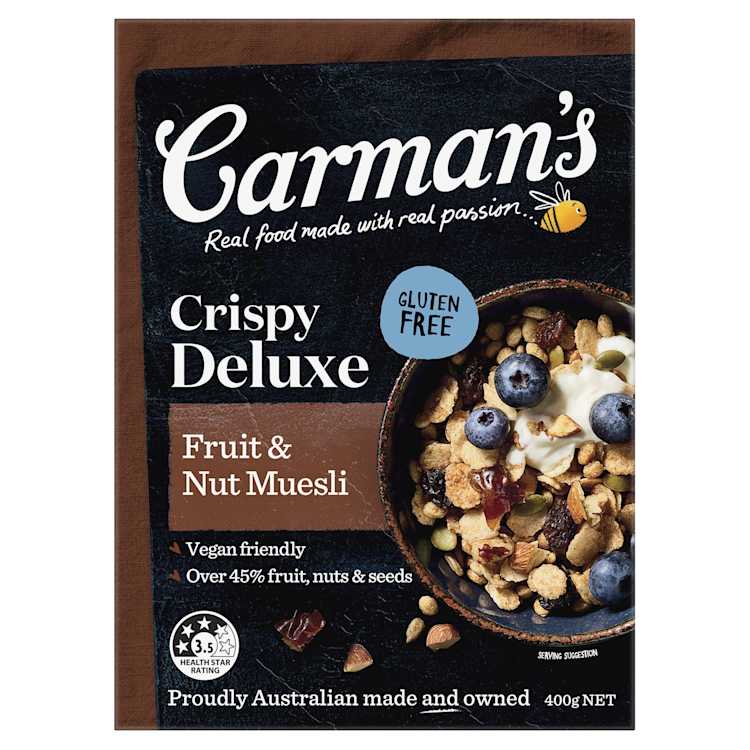 Carman's Crispy Deluxe Fruit & Nut Muesli