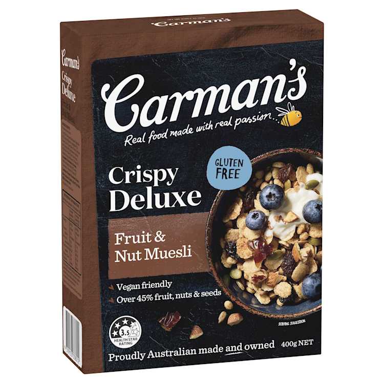 Carman's Crispy Deluxe Fruit & Nut Muesli