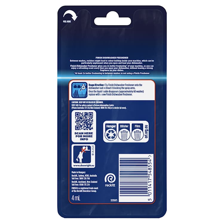Finish Dishwasher Freshener Lemon & Lime