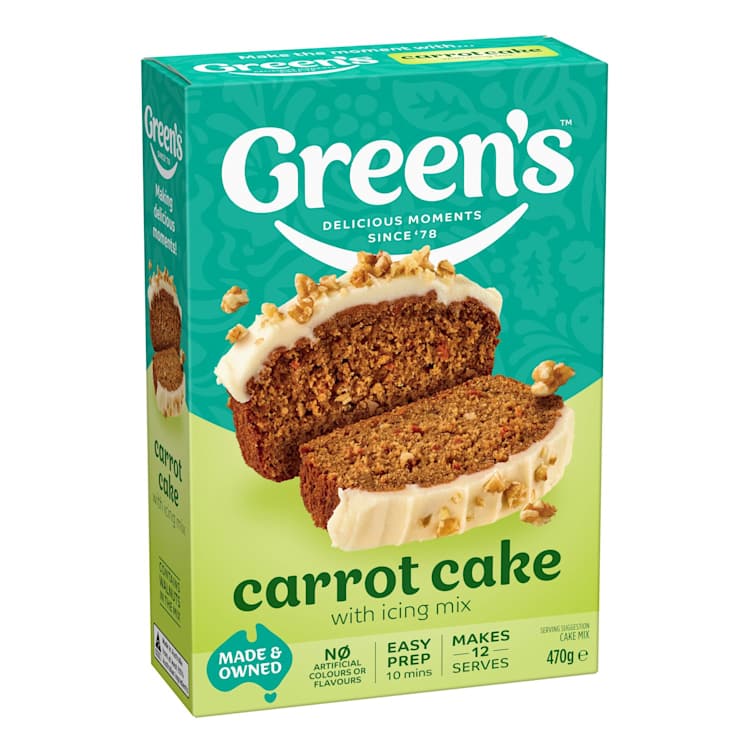Green's Cake Mix Traditional Carrot