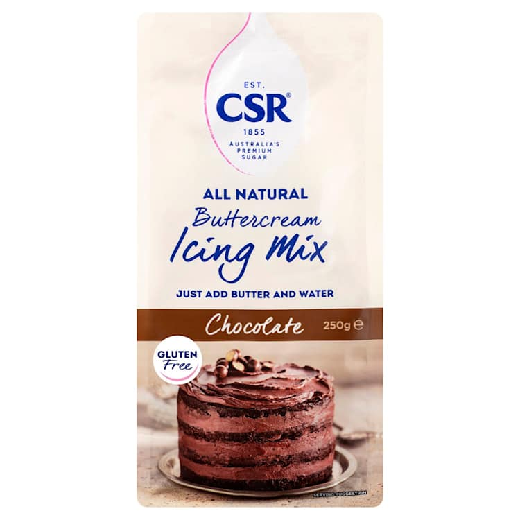 CSR All Natural Buttercream Icing Mix Chocolate