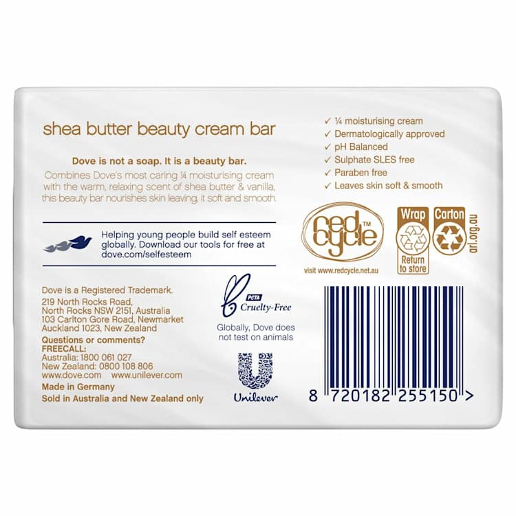 Dove Body Bar Shea Butter