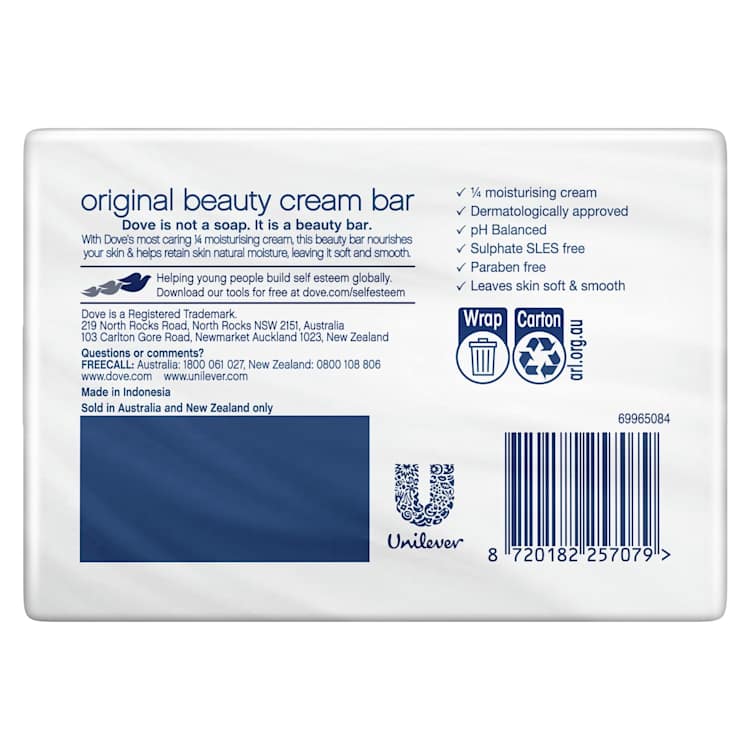 Dove Beauty Cream Bar Original Soap