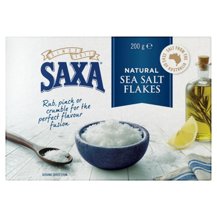 Saxa Natural Sea Salt Flakes