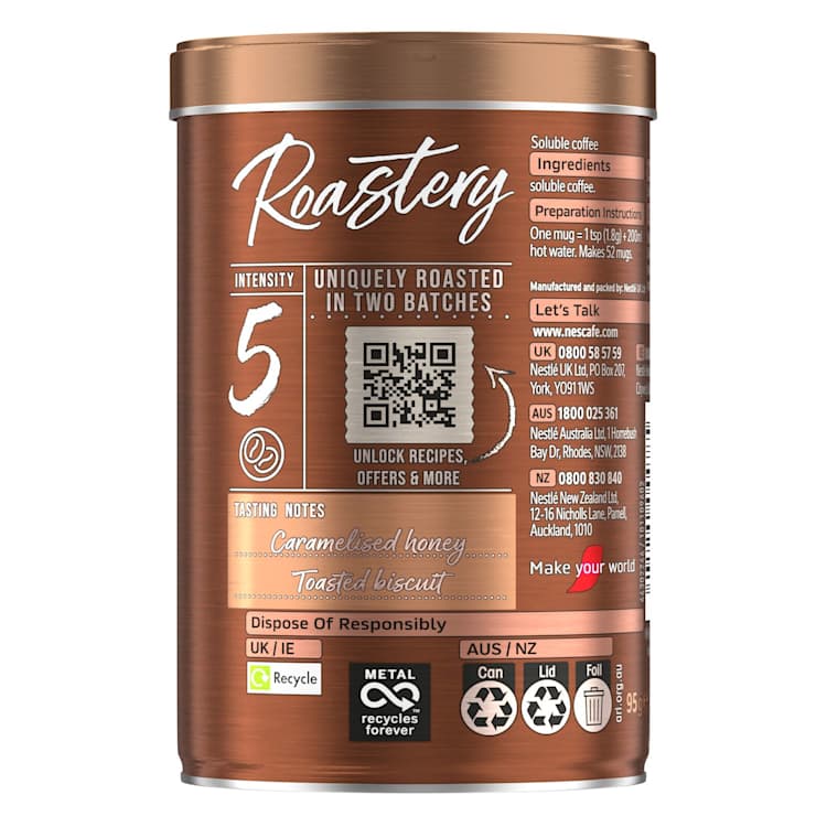 Nescafe Gold Roastery Coffee Light Roast Can