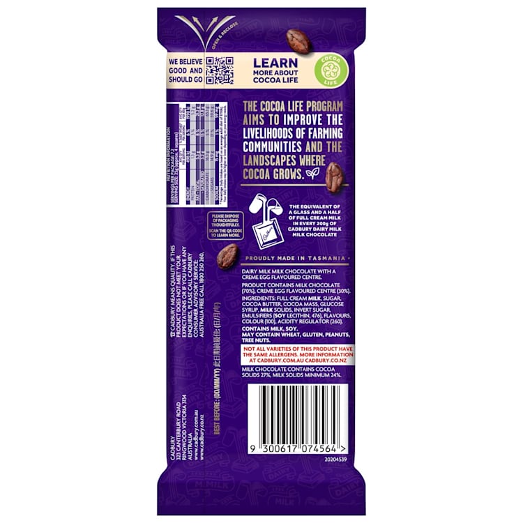 Cadbury Creme Egg Block