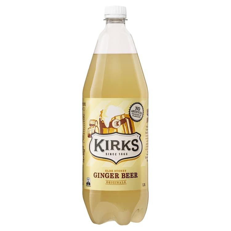 Kirks Olde Stoney Ginger Beer Soft Drink Bottle