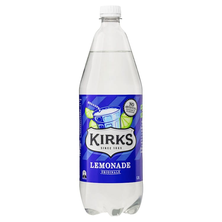 Kirks Lemonade Bottle Soft Drink