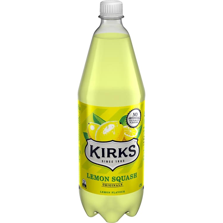 Kirks Lemon Squash Bottle