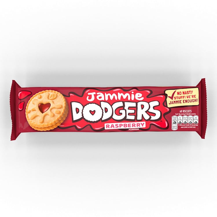 Jammie Dodgers Raspberry Biscuits