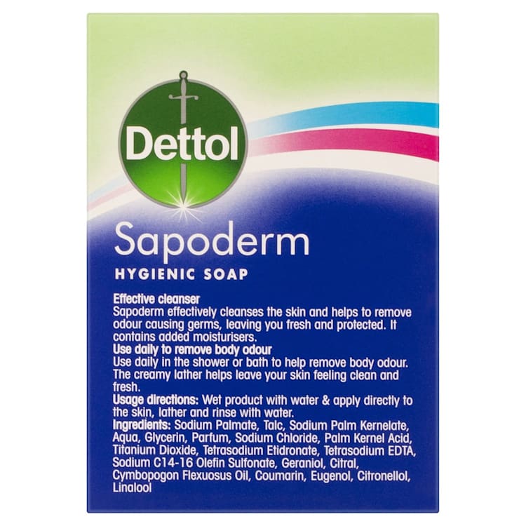 Dettol Sapoderm Hygienic Soap For Acne Oily Skin