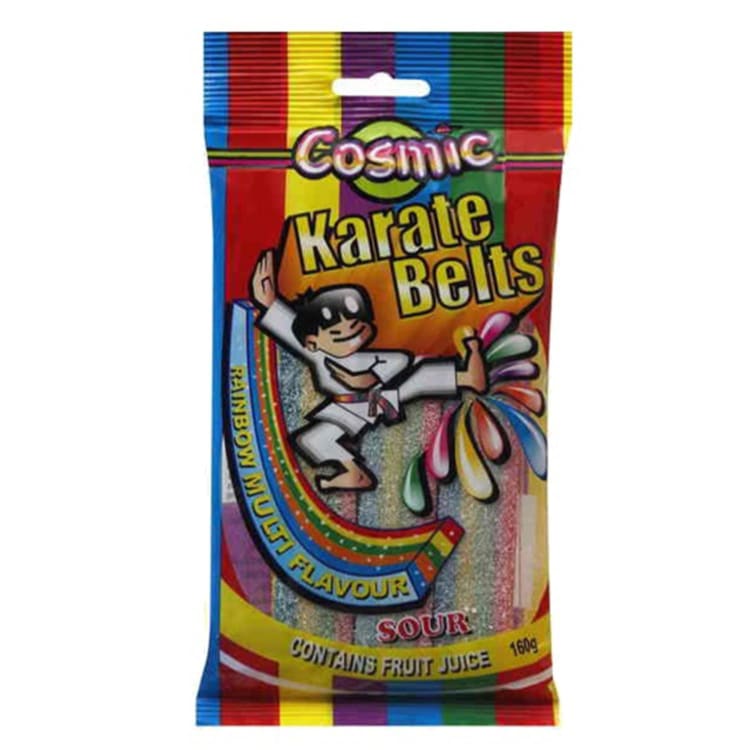 Karate clearance belts candy