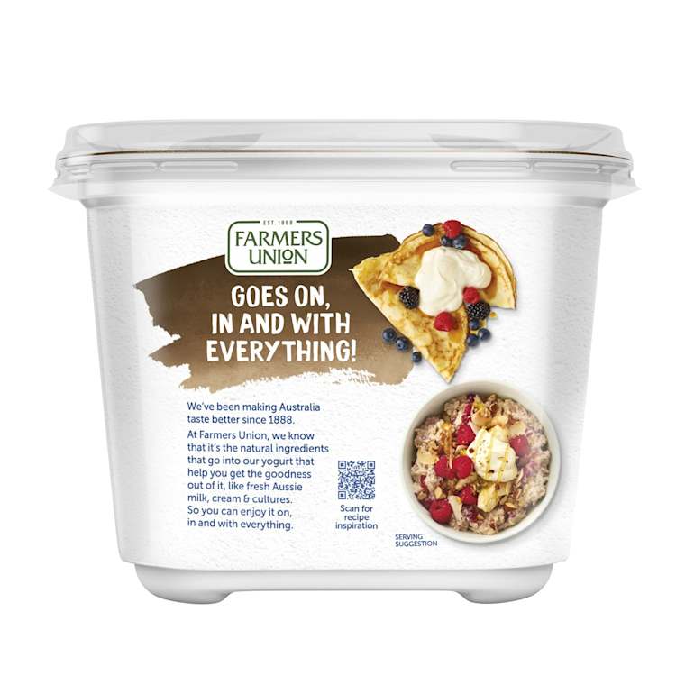 Farmers Union Greek Style Yogurt Vanilla