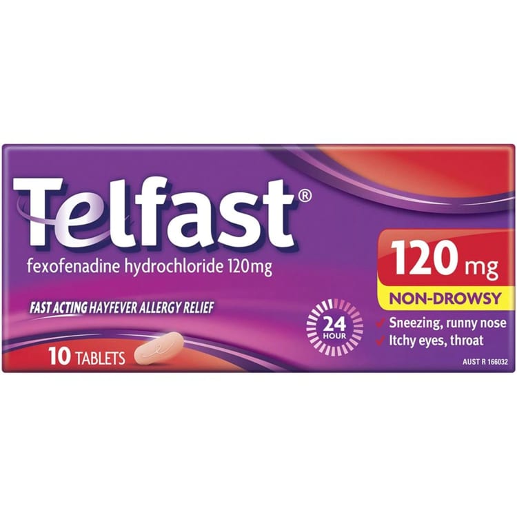 Telfast Hayfever Allergy Relief Tablets