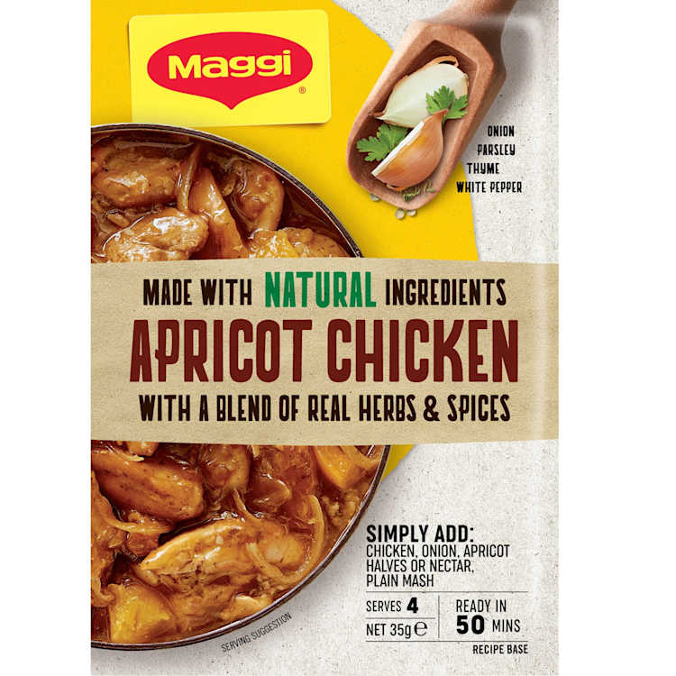 Maggi Apricot Chicken Recipe Base