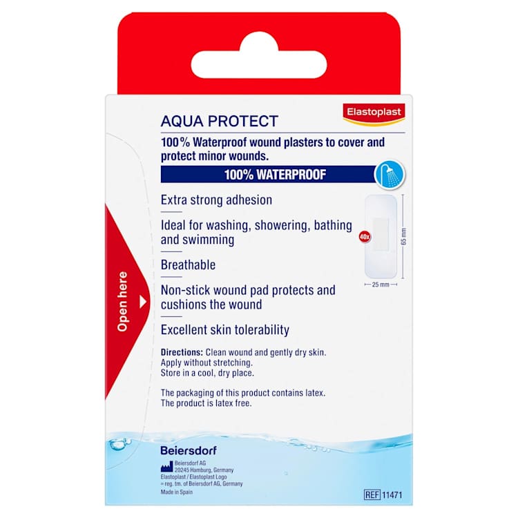 Elastoplast Aqua Protect Waterproof Plasters