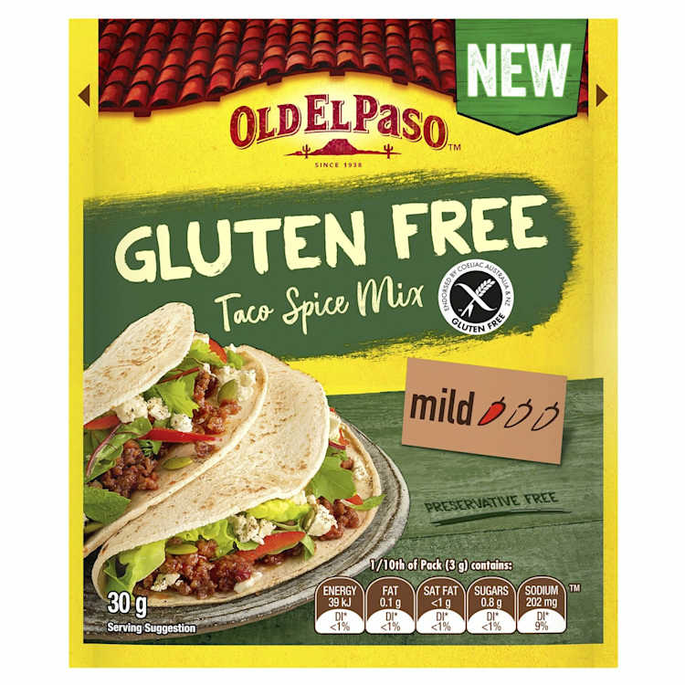Old El Paso Spice Mix Gluten Free