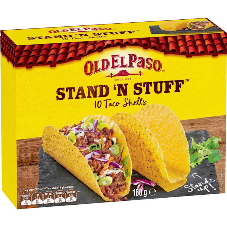 Old El Paso Stand N Stuff Taco Shells