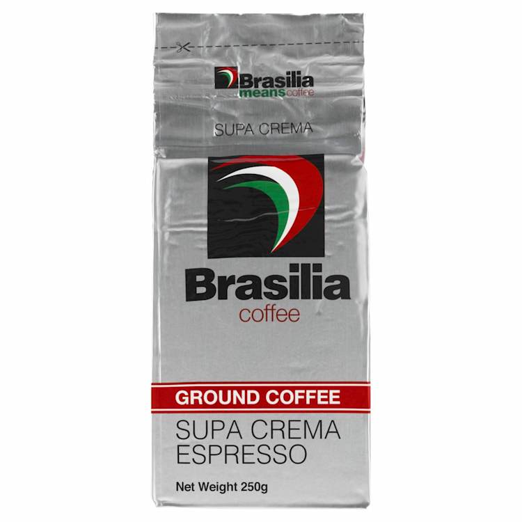 Brasilia Ground Coffee Supa Crema Espresso