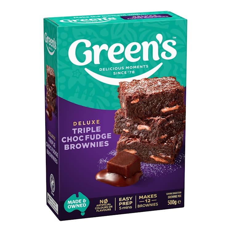 Green's Triple Chocolate Fudge Brownie Mix