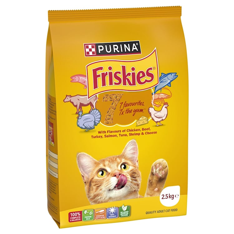 Purina Friskies Adult 7 Dry Cat Food