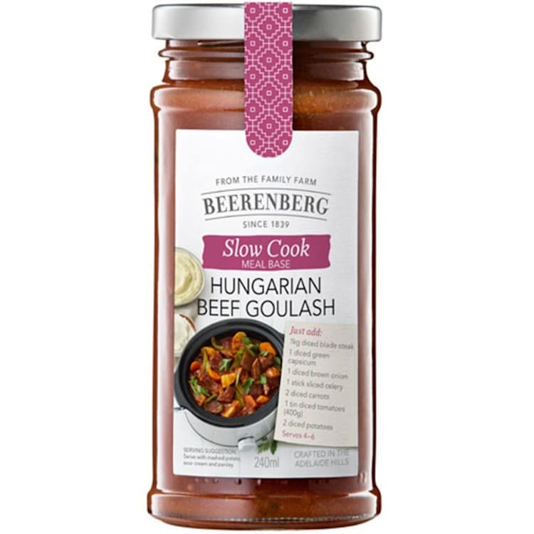 Beerenberg Slow Cooker Hungarian Beef Goulash