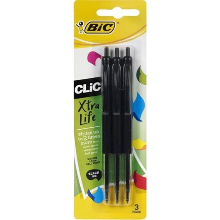 BIC Black Clic Pen