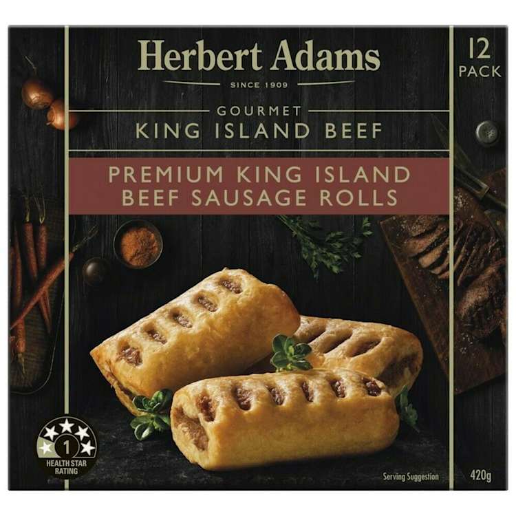 Herbert Adams Sausage Roll Beef