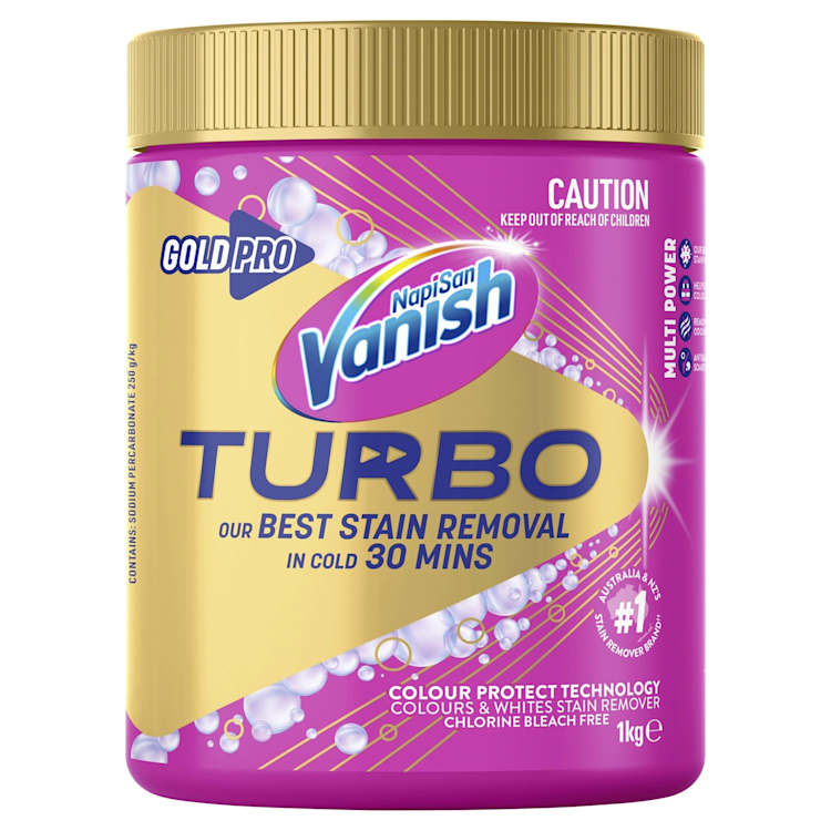 Vanish NapiSan Gold Pro Oxi Action Stain Remover Powder