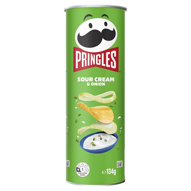 Pringles Sour Cream And Onion Chips