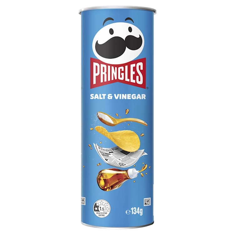 Pringles Salt & Vinegar Flavour Chips