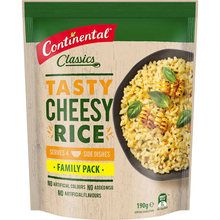Continental Rice Family Cheesy