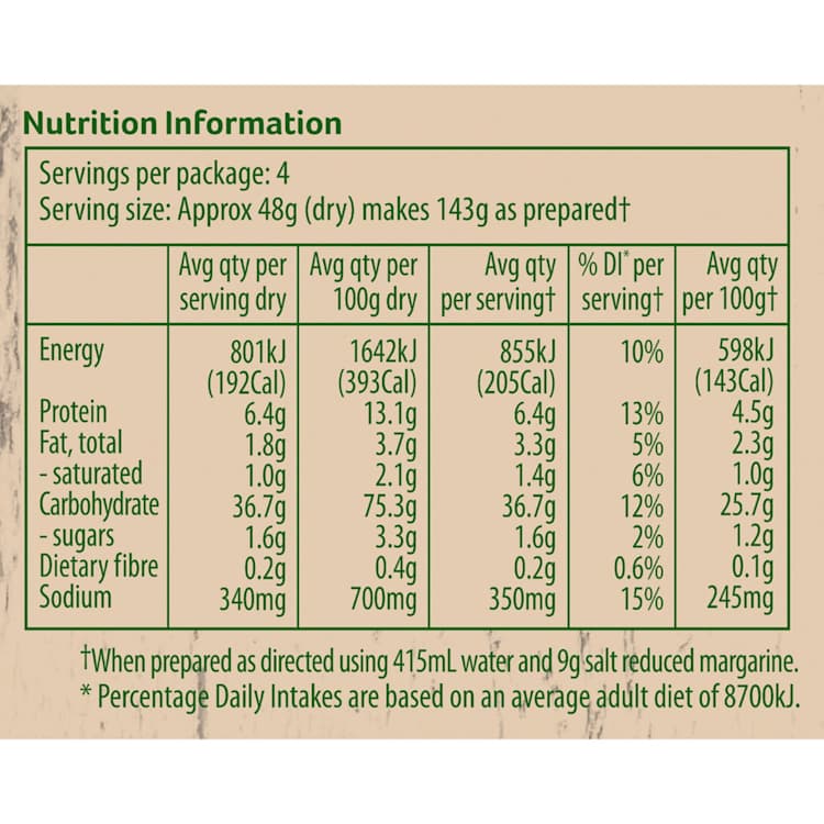 Continental Rice Family Cheesy
