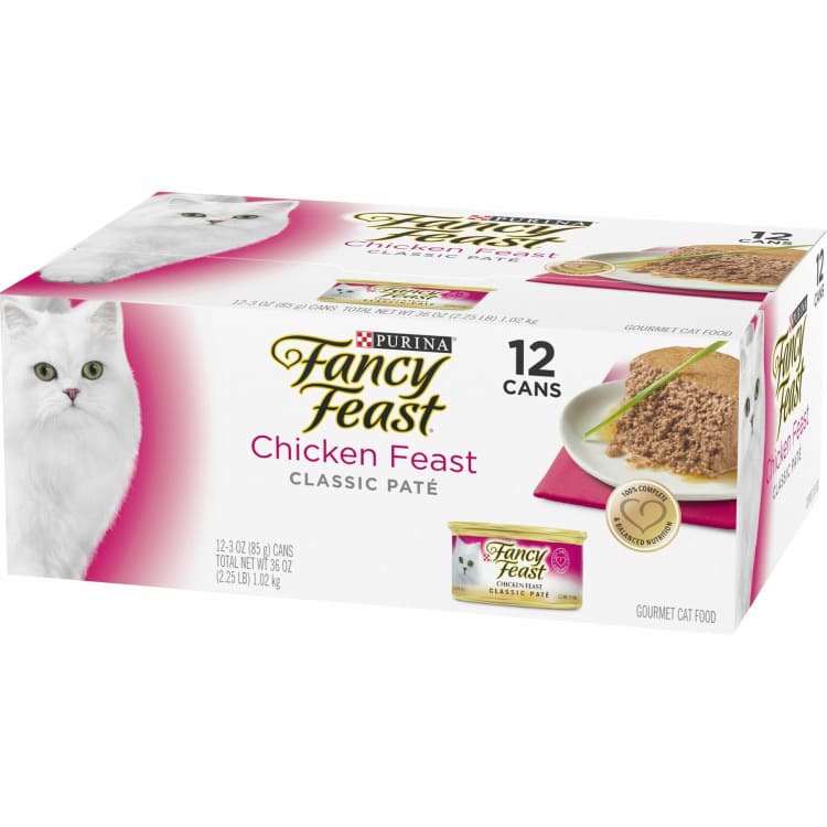Fancy feast classic chicken deals