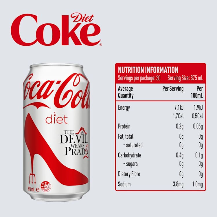 Diet Coca-Cola Soft Drink Multipack Cans