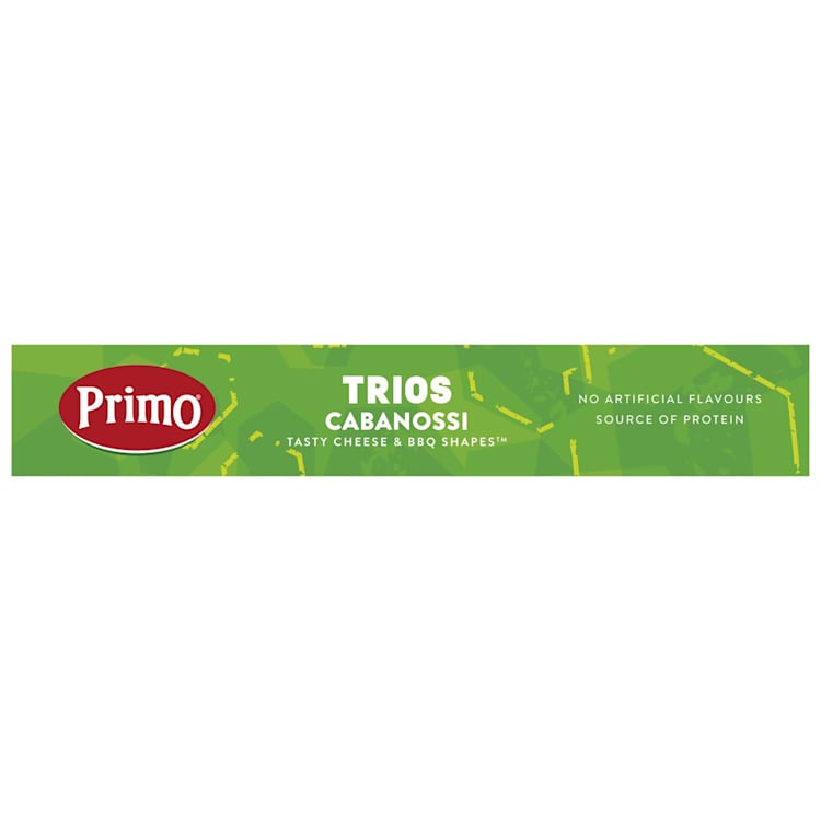 Primo BBQ Lovers Cabanossi Cheese & BBQ Shapes
