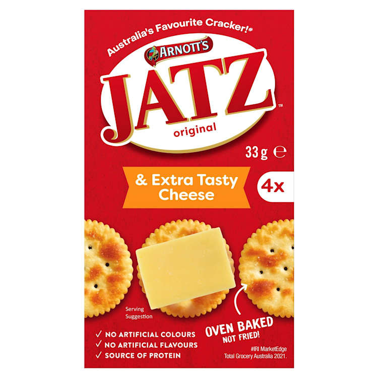 Primo Arnott's Jatz & Extra Tasty Cheese