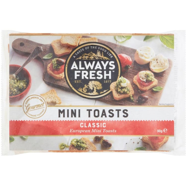 Always Fresh Mini Toasts