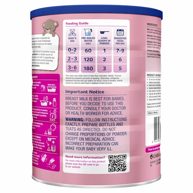 Infacare Comfort Stage Infant Formula 0-6 Months