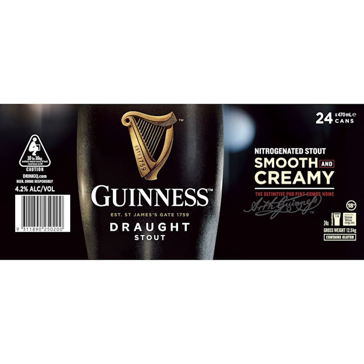 Guinness Draught Can 470mL 