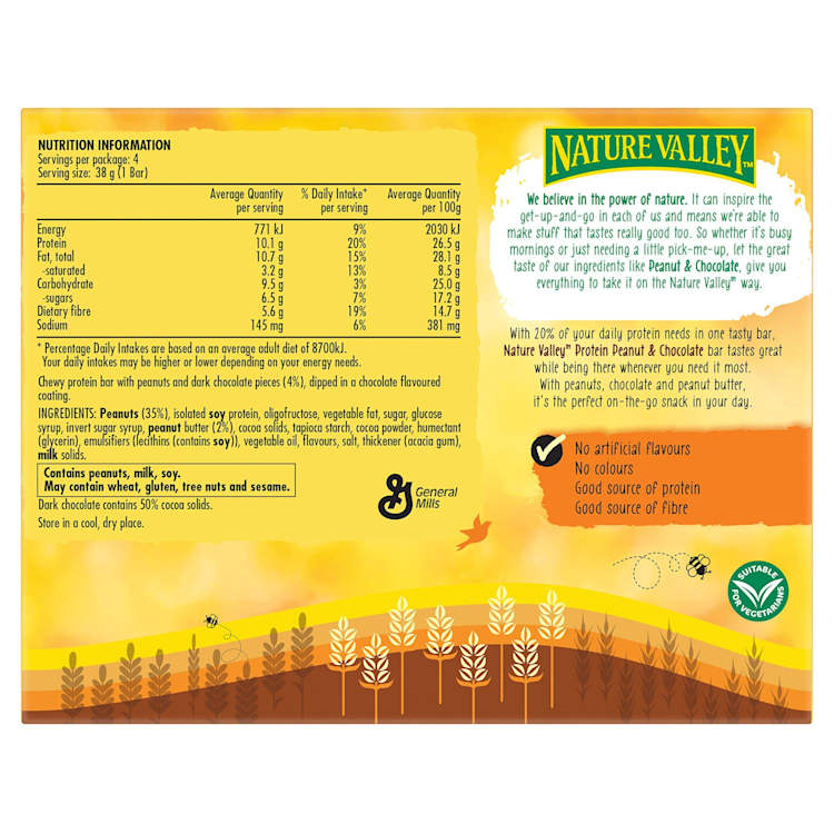 Nature Valley Protein Bar Peanut & Chocolate 
